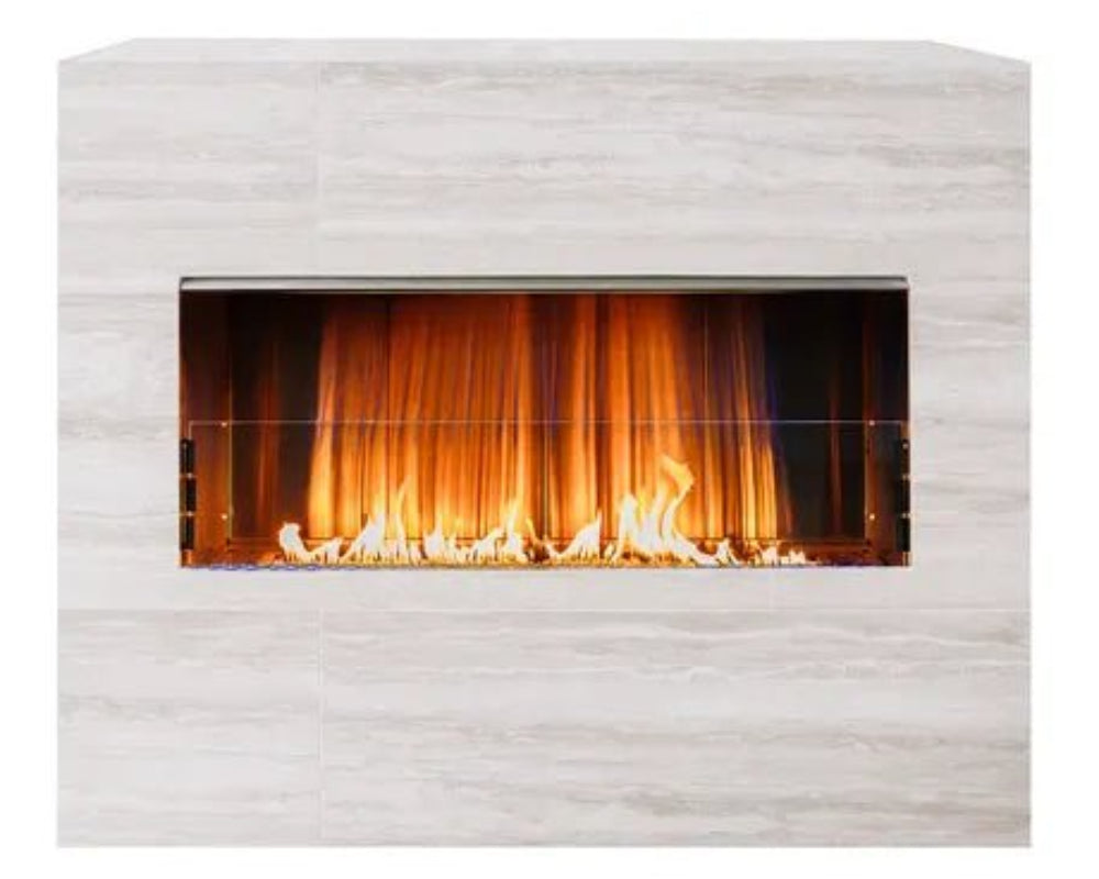 True Flame Kalea Bay Outdoor Linear Fireplace - Eternal Flame Outdoors