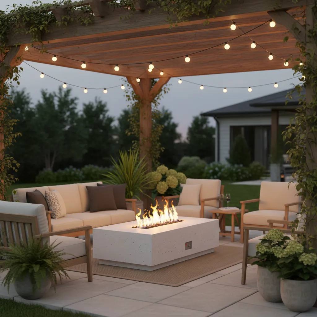 True Flame Sanctuary 1 56" Fire Table Only - Eternal Flame Outdoors