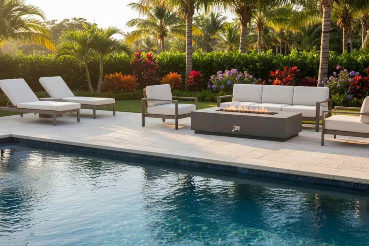 True Flame Sanctuary 1-76" Fire Table with Burner System - Eternal Flame Outdoors