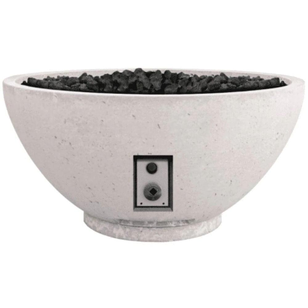 True Flame Sanctuary 2 39" Round Fire Bowl with Burner - Eternal Flame Outdoors