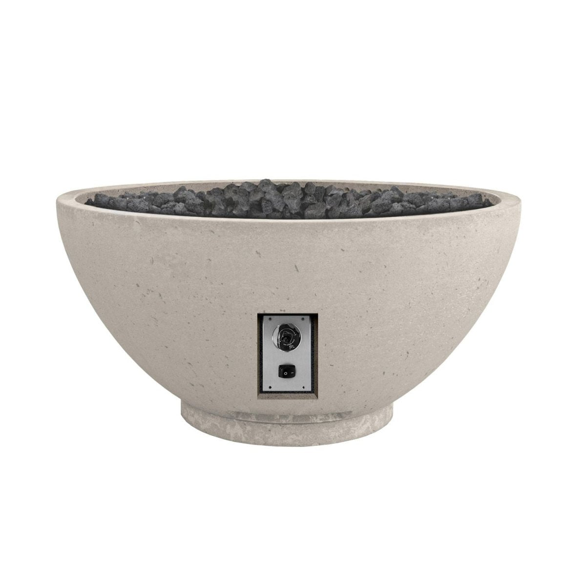 True Flame Sanctuary 3 29" Round Fire Bowl with Burner - Eternal Flame Outdoors