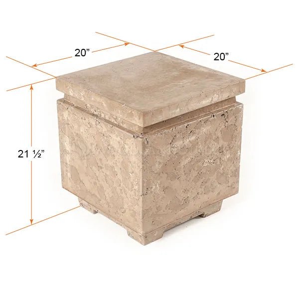 True Flame Sanctuary Liquid Propane (LP) Tank Enclosure - Eternal Flame Outdoors