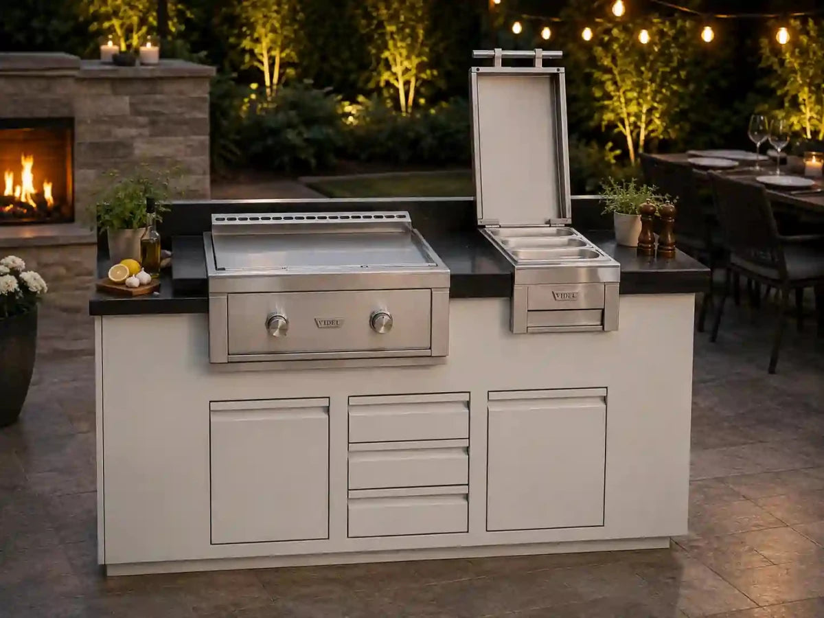 Videl Alta 60I B - BBQ Island - Eternal Flame Outdoors