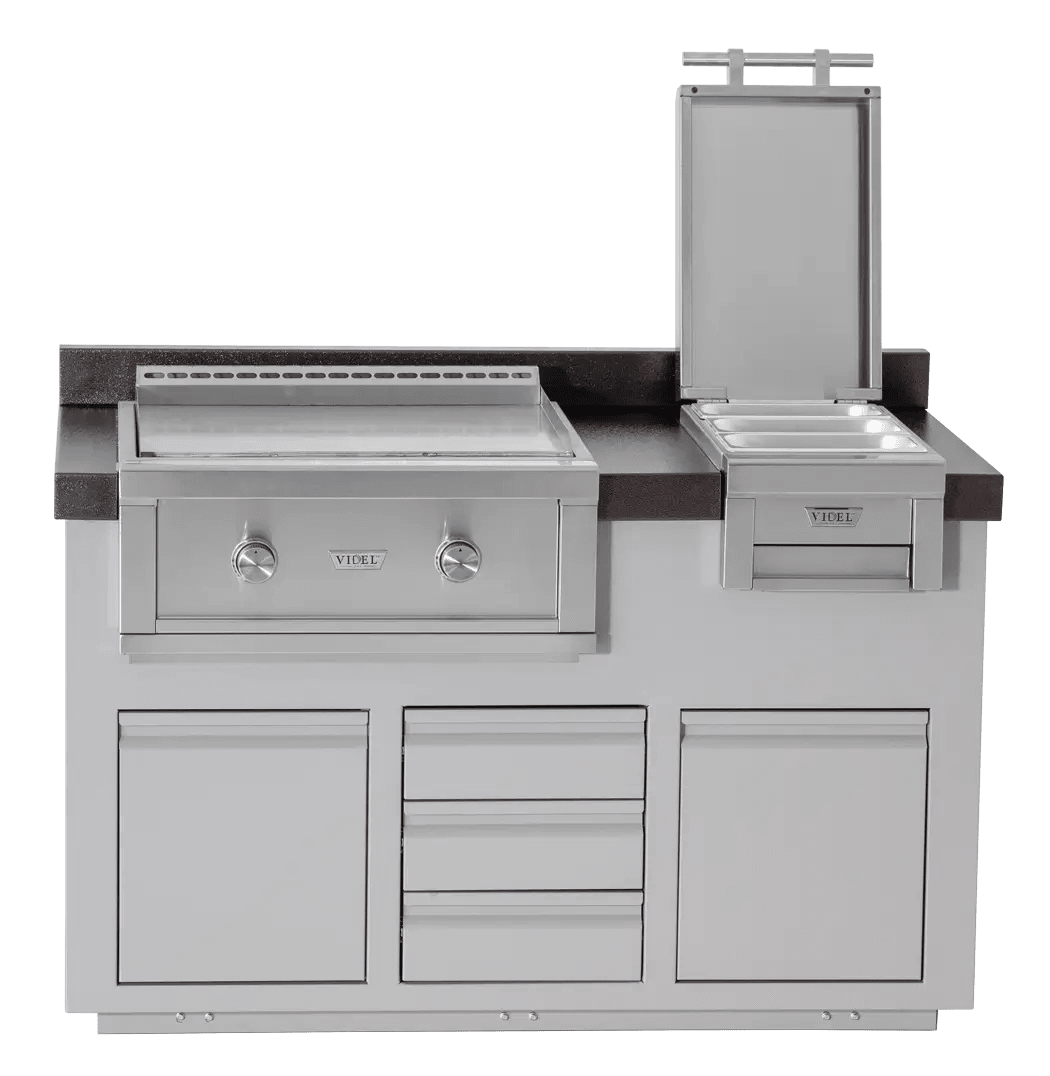 Videl Alta 60I B - BBQ Island - Eternal Flame Outdoors