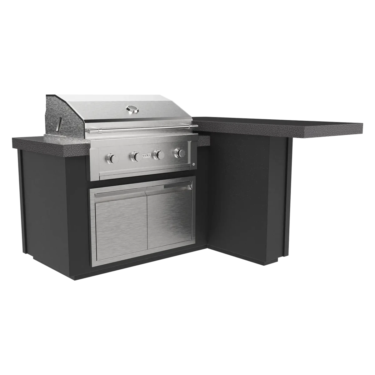 Videl Alta 72L - BBQ Island - Eternal Flame Outdoors