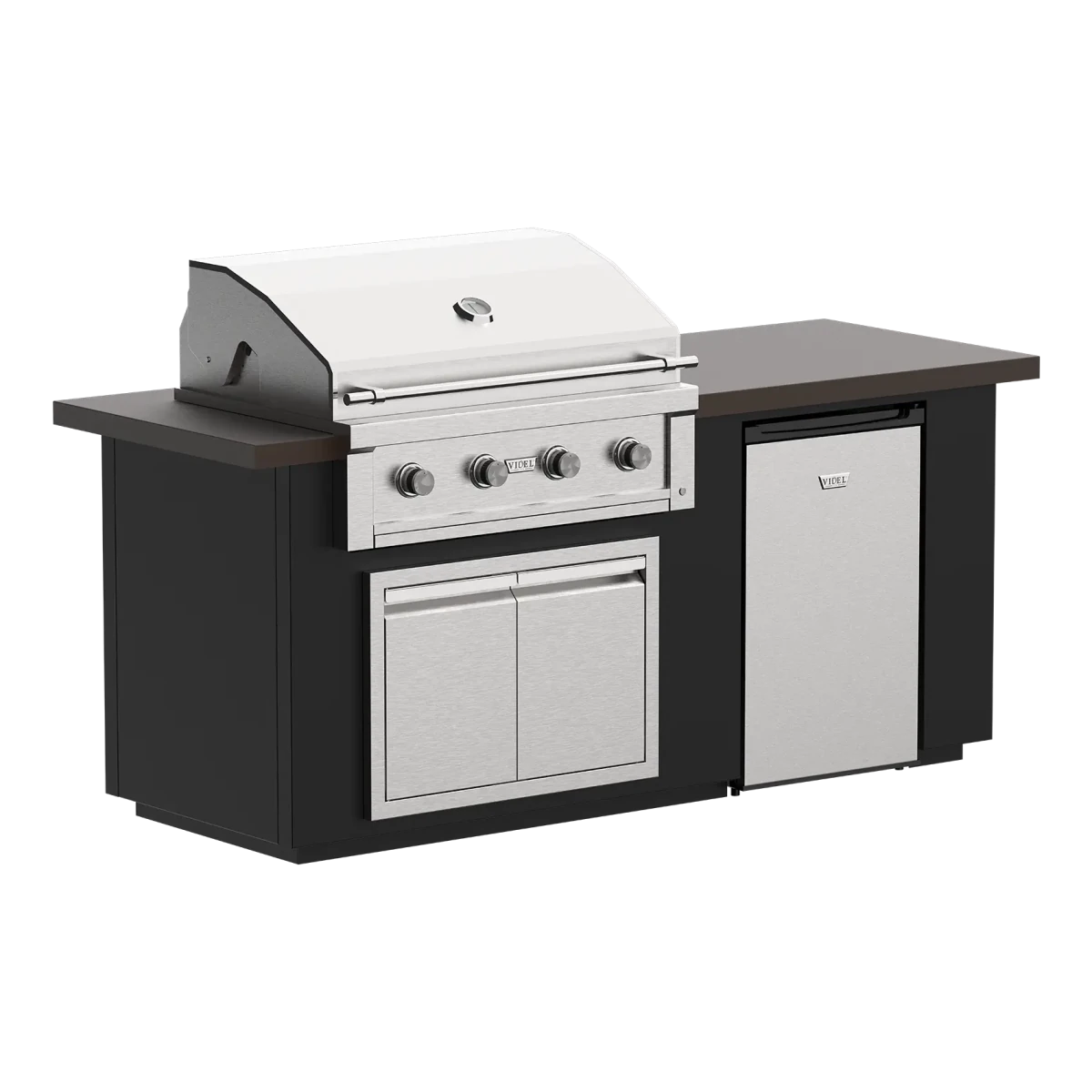 Videl Alta 84I - BBQ Island - Eternal Flame Outdoors
