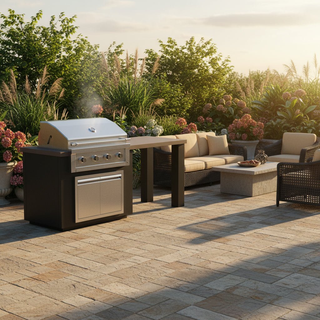Videl Alta 84T - BBQ Island - Eternal Flame Outdoors