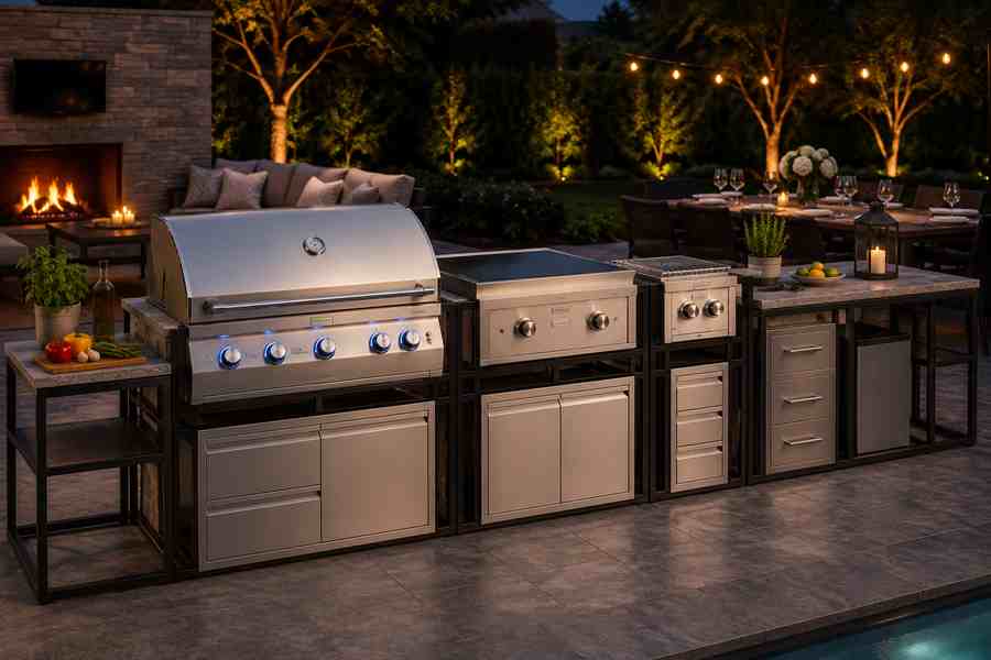Videl Grill Signature Collection 4 - Eternal Flame Outdoors