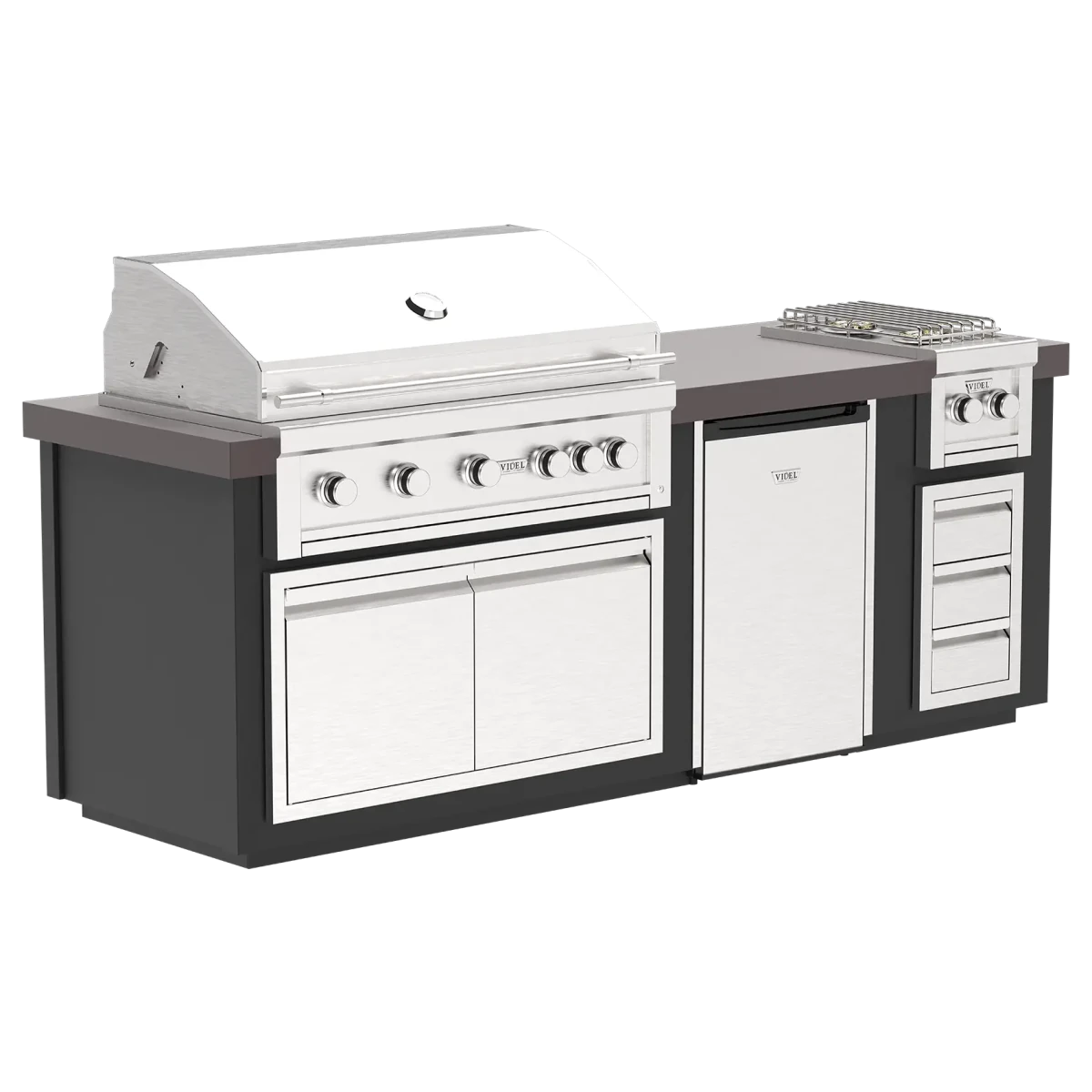 Videl Luxe 96I - BBQ Island - Eternal Flame Outdoors