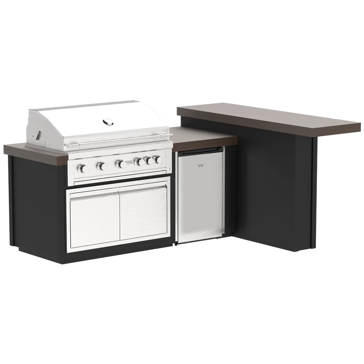 Videl Luxe 96L - BBQ Island - Eternal Flame Outdoors