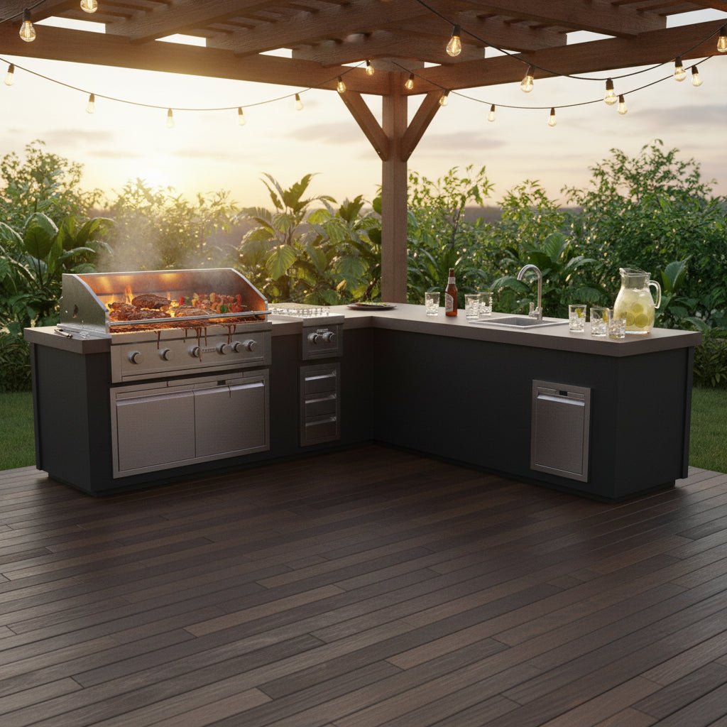 Videl Maestro 112L - BBQ Island - Eternal Flame Outdoors