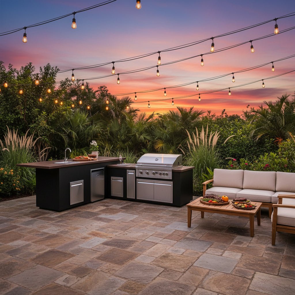 Videl Maestro 134L - BBQ Island - Eternal Flame Outdoors
