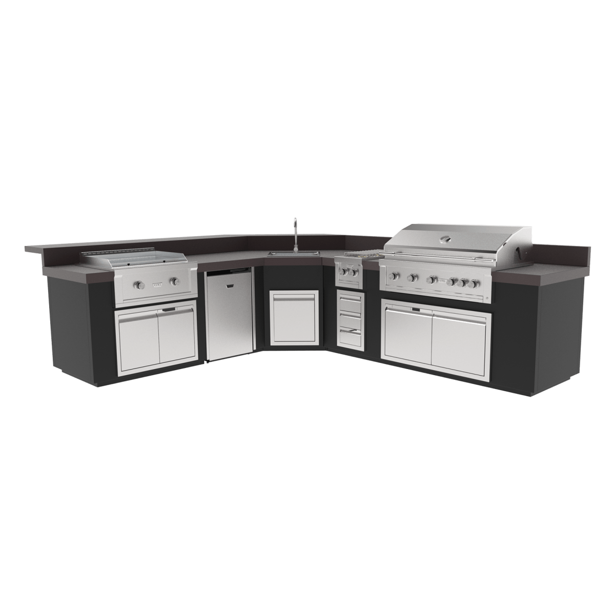Videl Maestro 144L - BBQ Island - Eternal Flame Outdoors